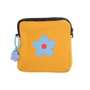 Bell Flower Makeup Bag Orange